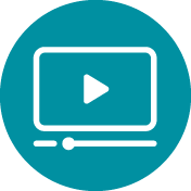 Digital streaming icon