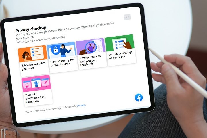 Facebook Privacy Checkup Screenshot