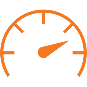 Pulse Orange_speed Speed Icon
