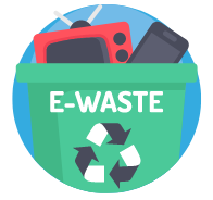 E-Waste Trash Can