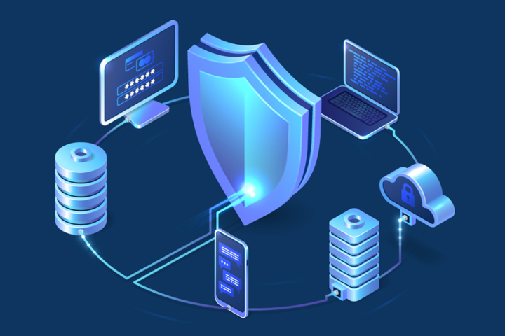 Pulse Privacy and Fiber Optic Security Illustration