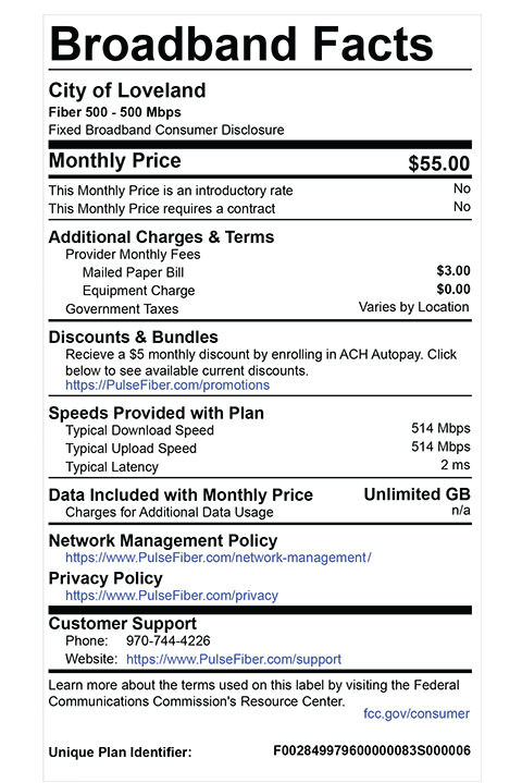 2026-03-31 Pulse Broadband Label Fiber 500 Mbps Broadband Labels