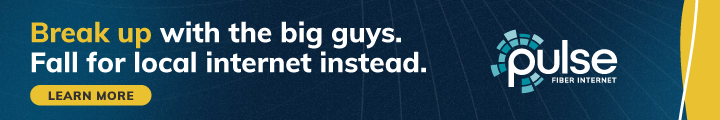 Pulse_BannerAds-01 Pulse banner ad that says break up with the big guys, fall for local internet instead